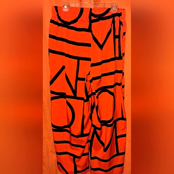 SHEIN CURVE WIDE LEG PANTS Sz 0X - Picture 3 of 11